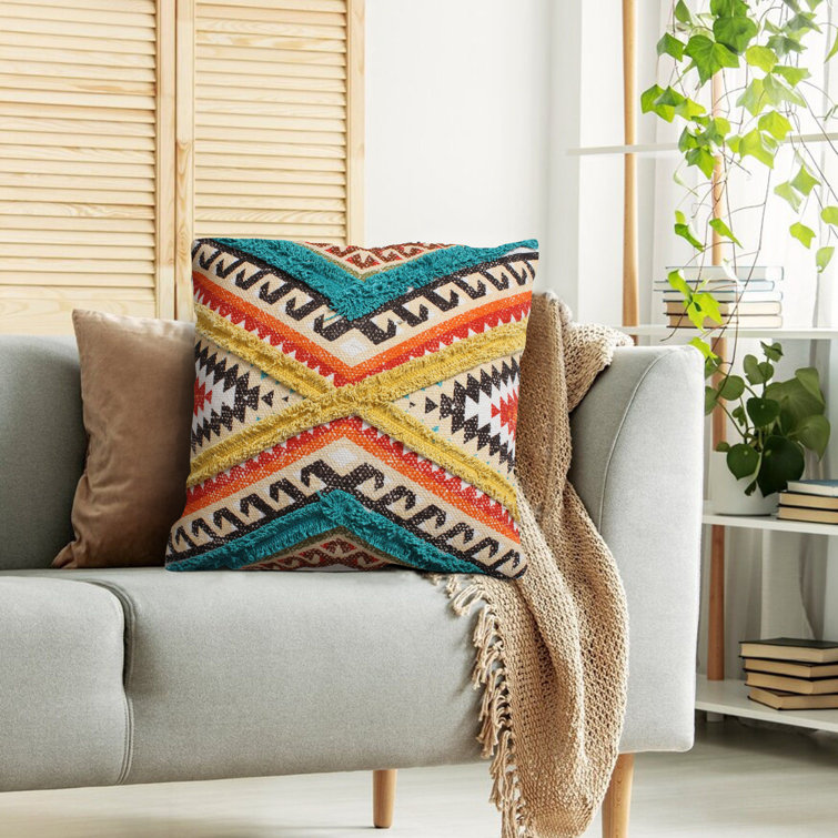 Aztec outlet couch pillows